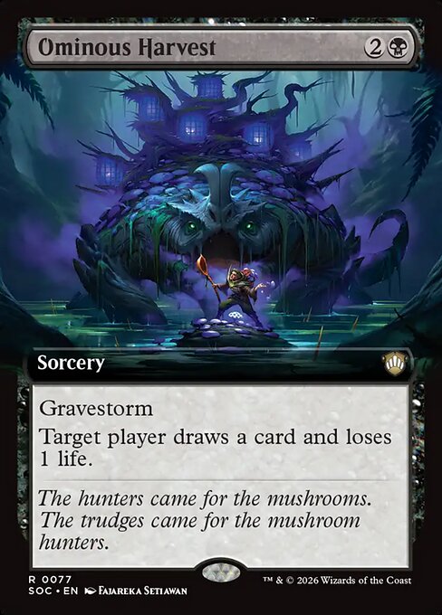 Ominous Harvest, SOC #77, English, catalog image