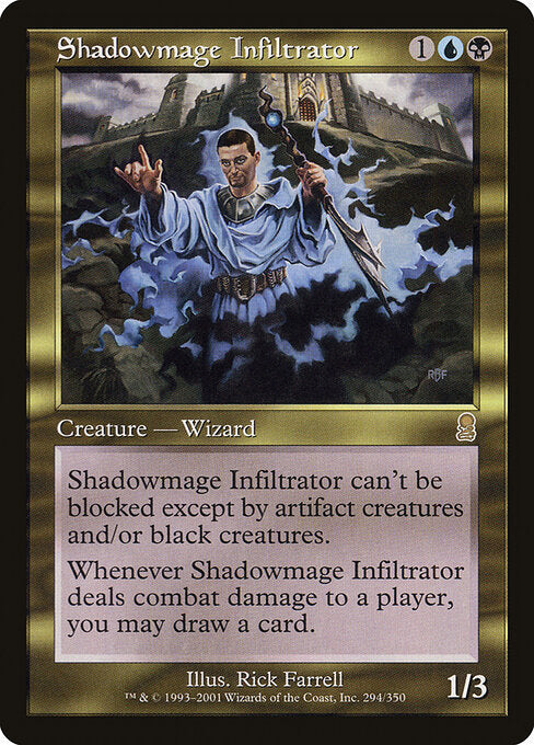 Shadowmage Infiltrator, ODY #294, English, catalog image