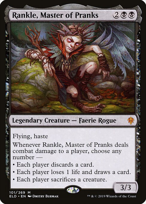 Rankle, Master of Pranks, ELD #101, English, catalog image