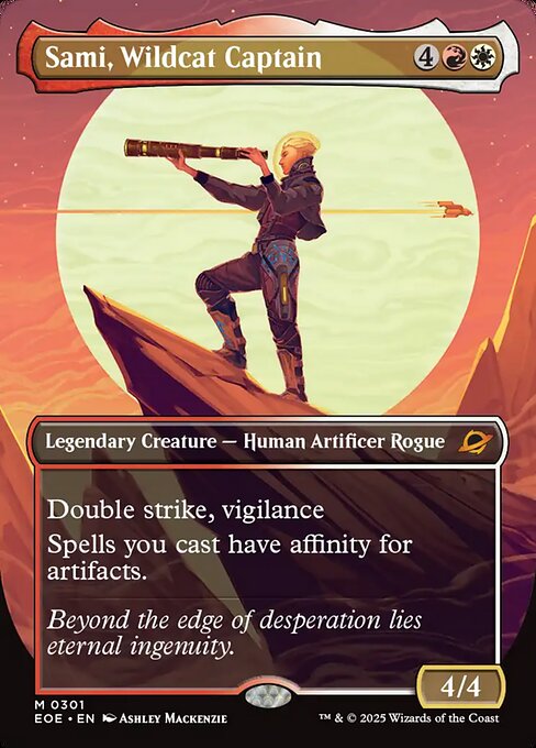 Sami, Wildcat Captain, EOE #301, English, catalog image