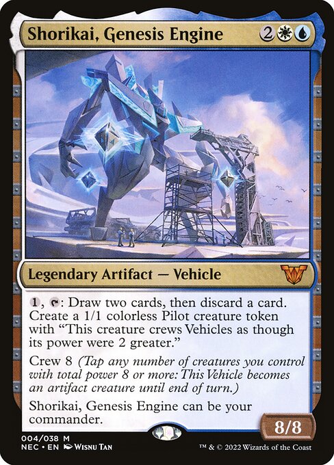 Shorikai, Genesis Engine, NEC #4, English, catalog image