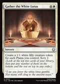 Gather the White Lotus | TLA #20 | Nonfoil | English, catalog image