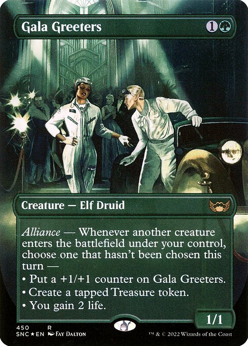 Gala Greeters, SNC #450, English, catalog image