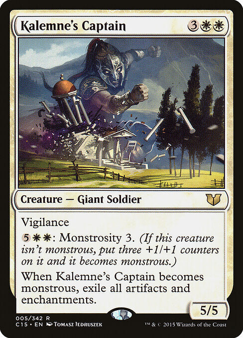 Kalemne's Captain | C15 #5 | Nonfoil | English, catalog image