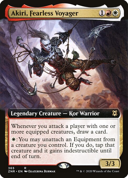 Akiri, Fearless Voyager, ZNR #365, English, catalog image