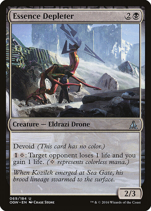 Essence Depleter | OGW #69 | Nonfoil | English, catalog image