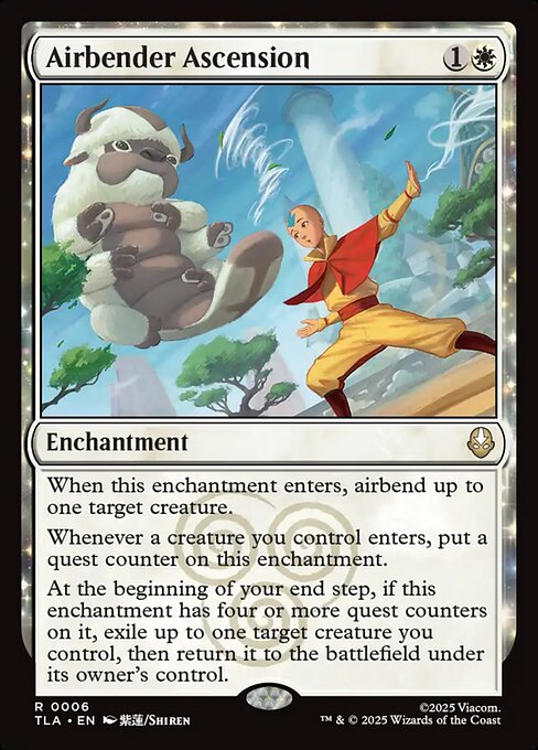 Airbender Ascension, TLA #6, English, catalog image