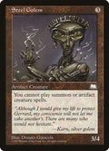 Steel Golem, WTH #157, English, catalog image