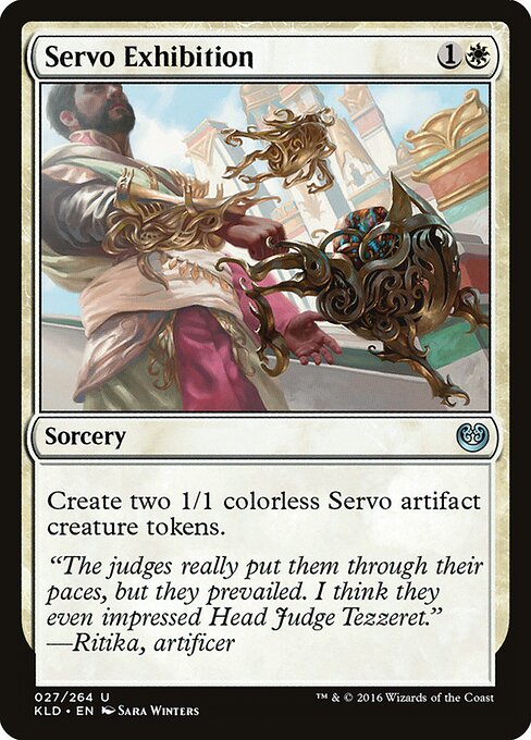 Servo Exhibition | KLD #27 | Nonfoil | English, catalog image
