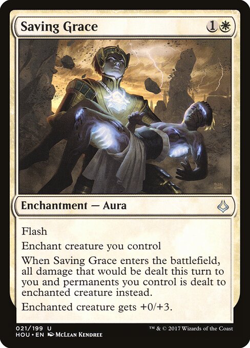 Saving Grace | HOU #21 | Nonfoil | English, catalog image