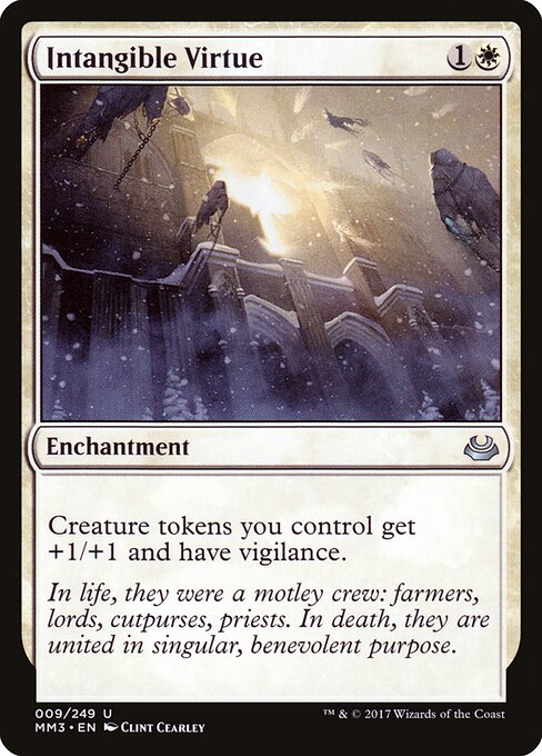 Intangible Virtue | MM3 #9 | Nonfoil | English, catalog image