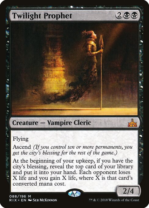 Twilight Prophet, RIX #88, English, catalog image