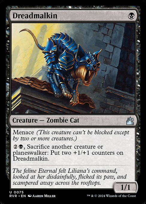 Dreadmalkin | RVR #75 | Nonfoil | English, catalog image