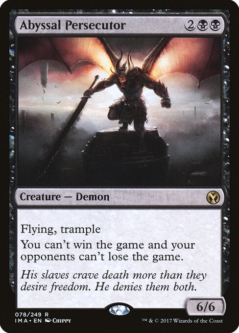 Abyssal Persecutor, IMA #78, English, catalog image