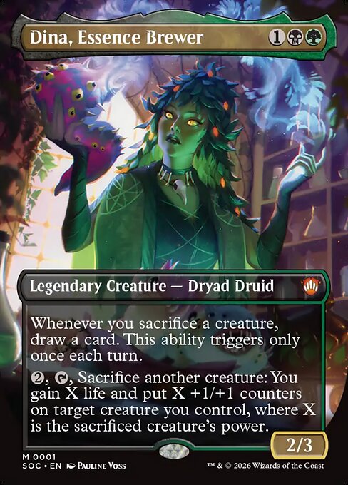 Dina, Essence Brewer, SOC #1, English, catalog image