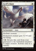Gryff's Boon | INR #25 | Nonfoil | English, catalog image