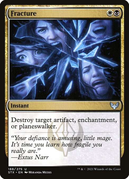 Fracture, STX #188, English, catalog image
