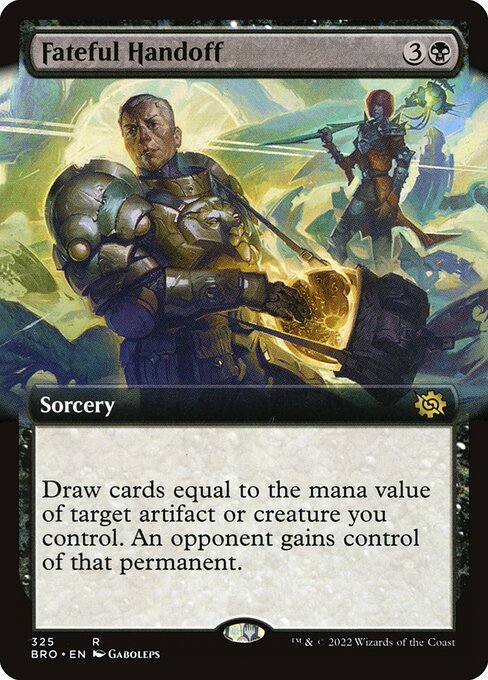 Fateful Handoff | BRO #325 | Foil | English, catalog image