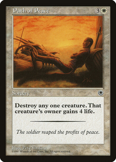 Path of Peace | POR #21 | Nonfoil | English, catalog image