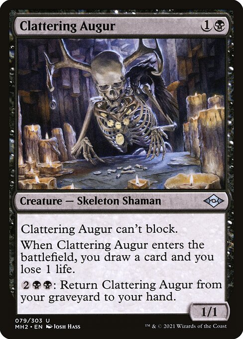 Clattering Augur | MH2 #79 | Nonfoil | English, catalog image
