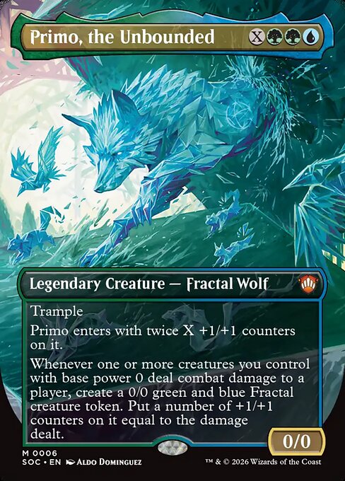 Primo, the Unbounded, SOC #6, English, catalog image