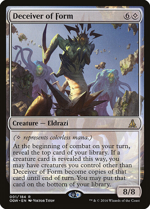 Deceiver of Form, OGW #1, English, catalog image