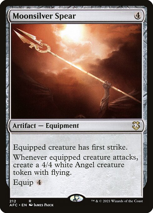 Moonsilver Spear, AFC #212, English, catalog image