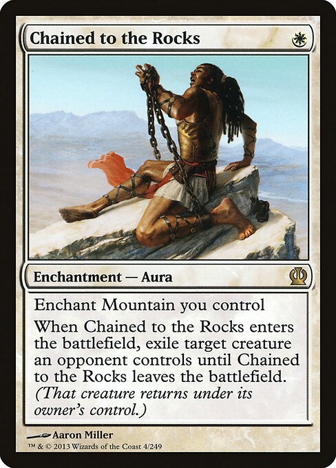 Chained to the Rocks | THS #4 | Nonfoil | English, catalog image