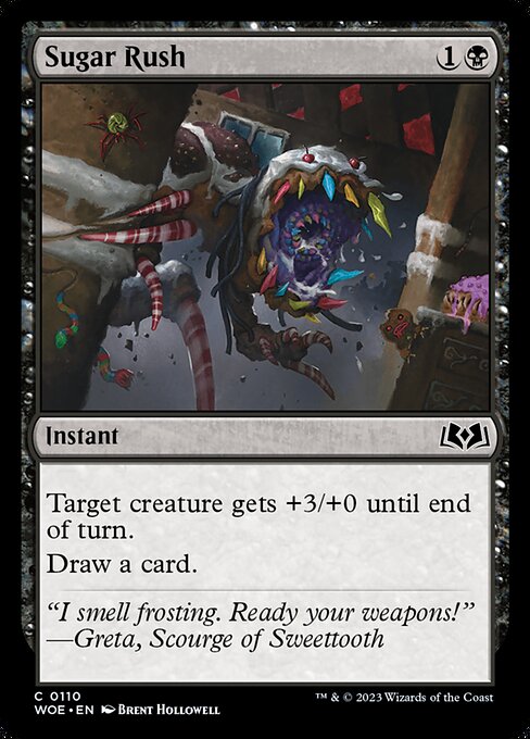 Sugar Rush | WOE #110 | Foil | English, catalog image