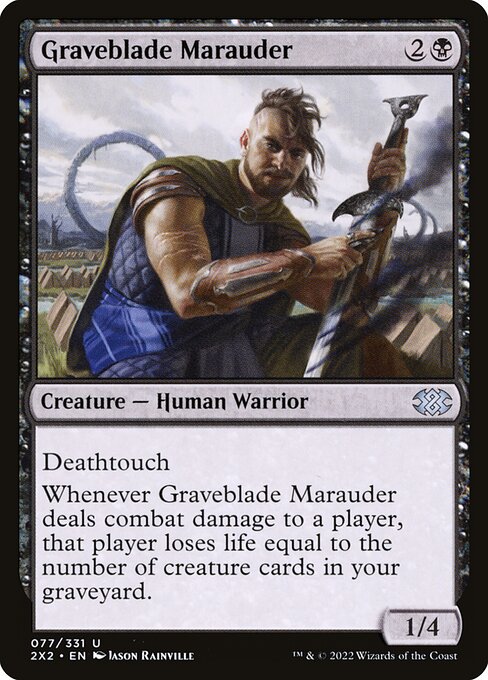 Graveblade Marauder | 2X2 #77 | Nonfoil | English, catalog image