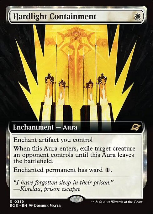 Hardlight Containment, EOE #319, English, catalog image