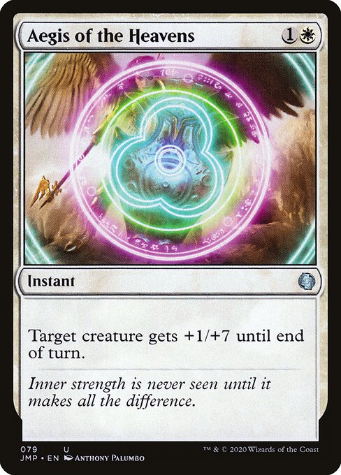 Aegis of the Heavens | JMP #79 | Nonfoil | English, catalog image