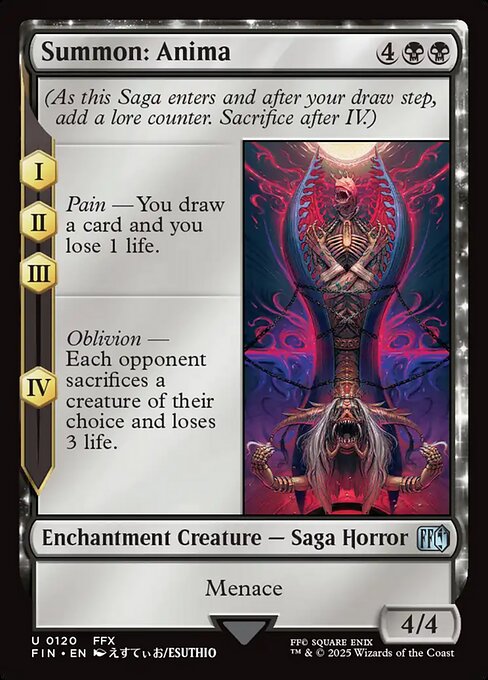 Summon: Anima | FIN #120 | Nonfoil | English, catalog image