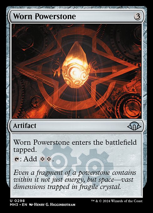 Worn Powerstone, MH3 #298, English, catalog image