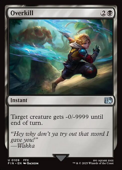 Overkill | FIN #109 | Nonfoil | English, catalog image