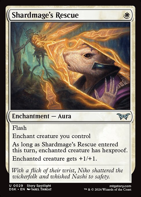 Shardmage's Rescue | DSK #29 | Nonfoil | English, catalog image