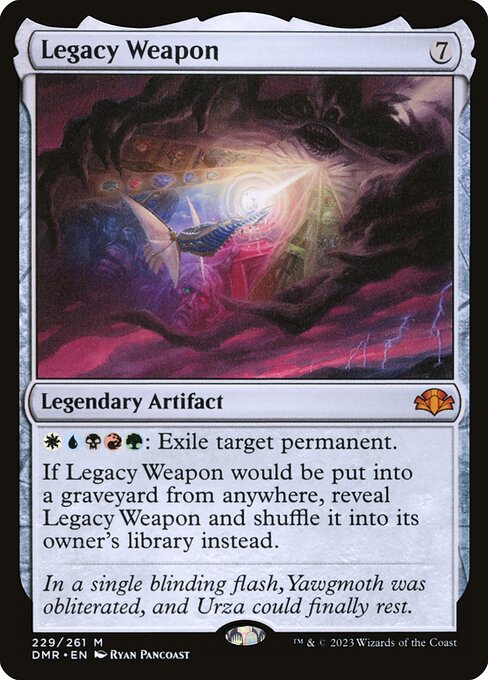 Legacy Weapon, DMR #229, English, catalog image