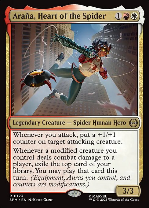 Araña, Heart of the Spider | SPM #123 | Nonfoil | English, catalog image