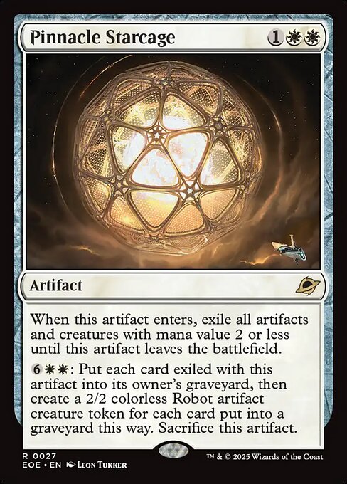 Pinnacle Starcage | EOE #27 | Foil | English, catalog image