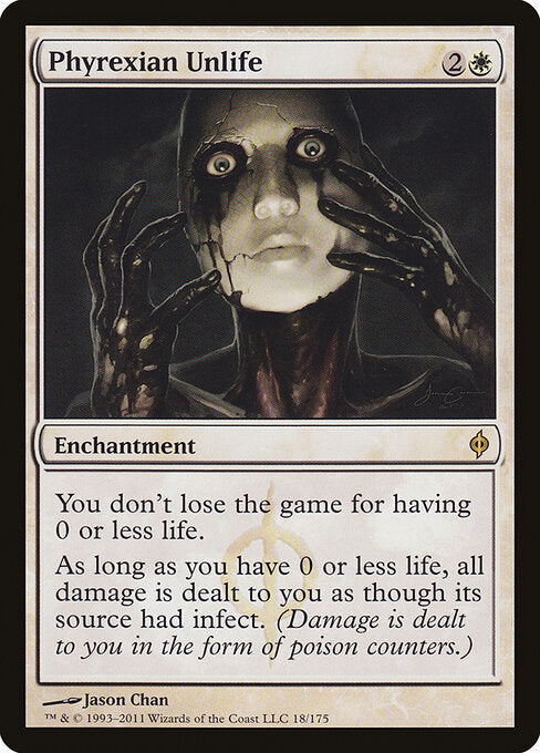 Phyrexian Unlife | NPH #18 | Nonfoil | English, catalog image