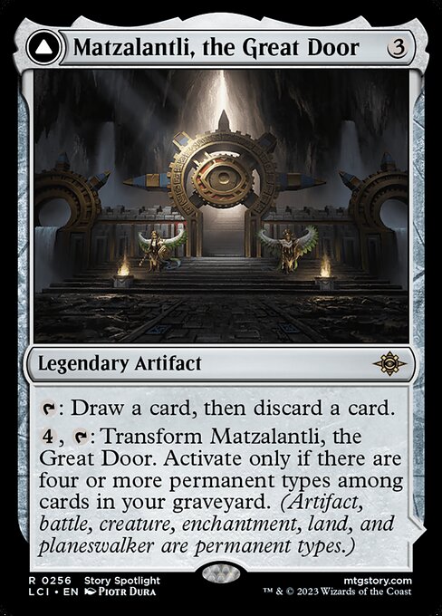Matzalantli, the Great Door // The Core, LCI #256, English, catalog image
