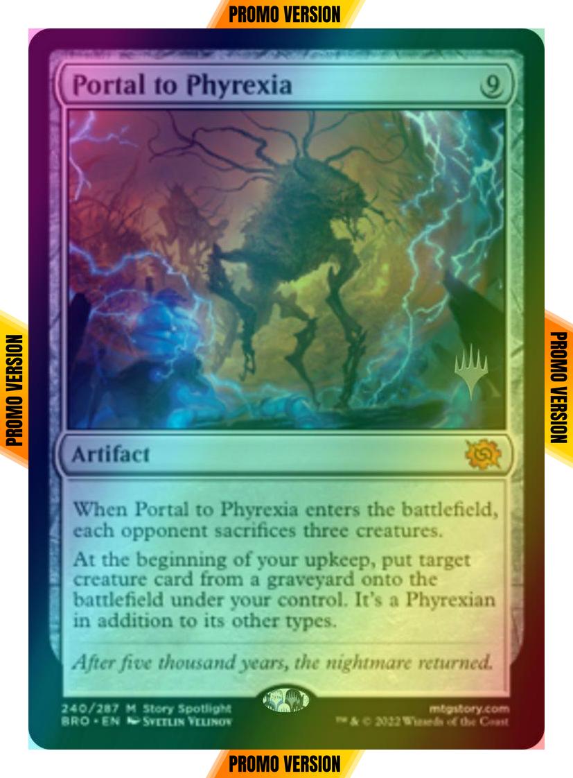 Portal to Phyrexia | PBRO #240p | Foil | English