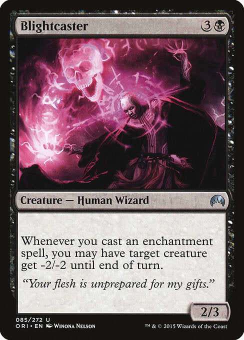 Blightcaster | ORI #85 | Nonfoil | English, catalog image