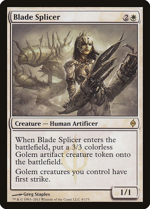 Blade Splicer | NPH #4 | Nonfoil | English, catalog image