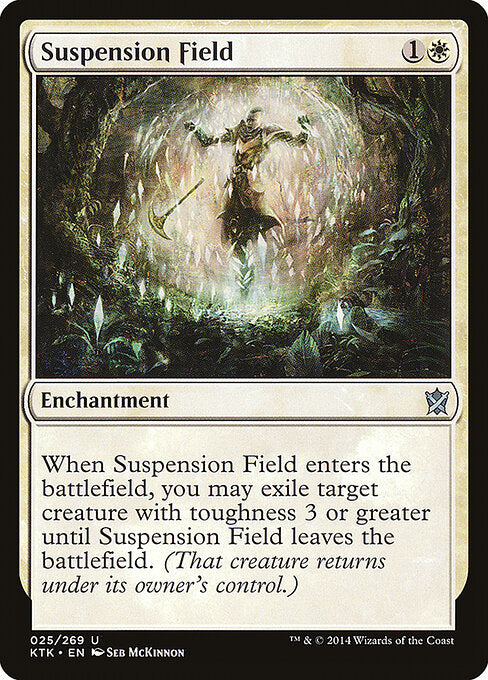 Suspension Field | KTK #25 | Nonfoil | English, catalog image