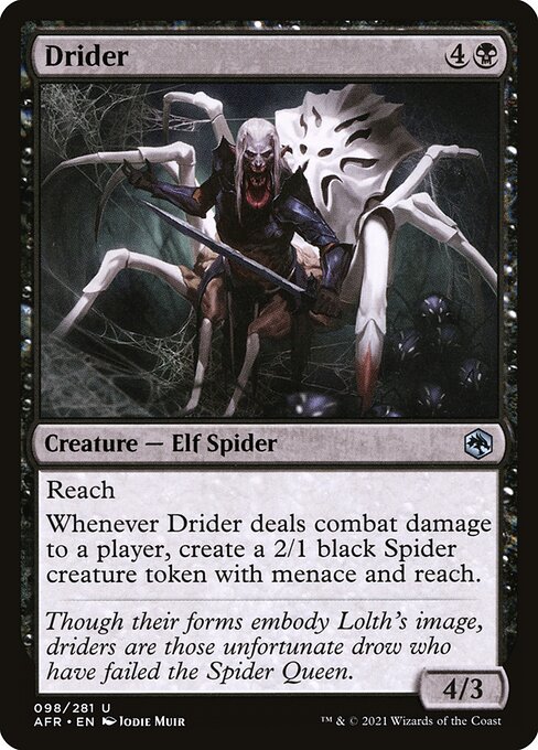 Drider | AFR #98 | Nonfoil | English, catalog image