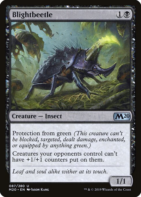 Blightbeetle | M20 #87 | Nonfoil | English, catalog image