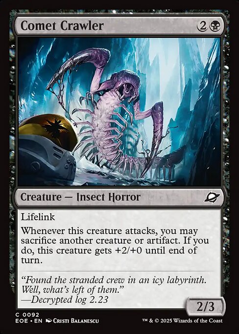 Comet Crawler | EOE #92 | Nonfoil | English, catalog image