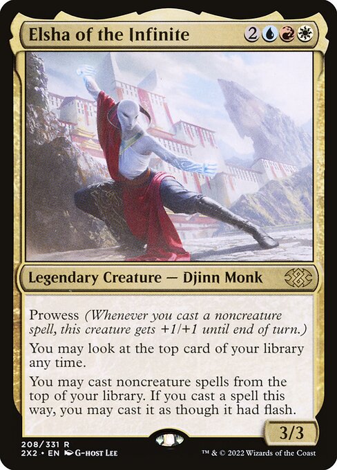 Elsha of the Infinite | 2X2 #208 | Nonfoil | English, catalog image