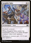 Knightly Valor | 2X2 #14 | Nonfoil | English, catalog image